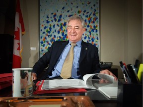 Former federal minister David Emerson (shown here when he was in cabinet) is the outgoing chair of the prime minister's advisory committee on the public service.