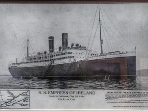 Canada’s Titanic: The Empress of Ireland is on display at the Canadian Museum of History until April 6, 2015.
