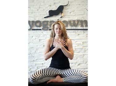 Paula Munoe is co-owner of Yoga Town in Little Italy.