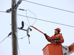 Hydro Ottawa says a large section of Kanata was hit by a power failure Wednesday.