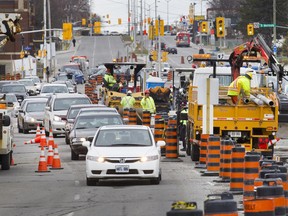 The city has announced new road closures for construction work beginning Monday, July 7.