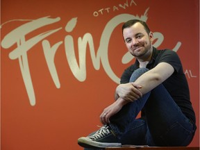 Patrick Gauthier , the new festival director of Ottawa Fringe Festival, is excited about the upcoming season - the biggest ever.