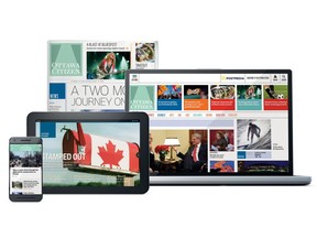 The Ottawa Citizen Reimagined project consists of four platforms including print, tablet and mobile apps as well as a redesigned OttawaCitizen.com website.