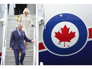 Prince Charles and his wife Camilla arrive in Halifax Sunday, May 18, 2014. The Royal couple begin a four-day tour of Canada.