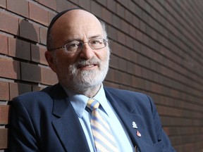 OTTAWA, ON: JULY 26, 2012 - Rabbi Reuven Bulka poses for a photo outside the Machzikei Hadas on Virginia Ave. in Ottawa on Thursday, July 26, 2012. Rabbi Bulka, chair of the Trillium Foundation, wrote a letter about how being an organ donor is easier than ever. (photo by Mike Carroccetto / The Ottawa Citizen)¤¤¤ (for WEB / EDIT story by STEPHANIE MURPHY) NEG# 109772