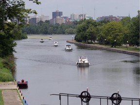 The entire Rideau Canal lock system reopened May 30 after a four-day shutdown due toi high water.