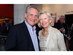 Ron Cohen and Wendy Cohen at an inaugural fundraiser for the Salus community mental health organization, held Friday, May 9, 2014, at the Great Canadian Theatre Company.