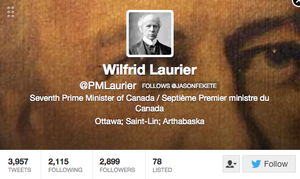 PM Laurier Twitter