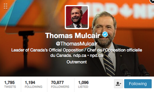 Thomas Mulcair Twitter