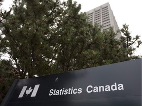 Signage marks the Statistics Canada officies in Ottawa on July 21, 2010.