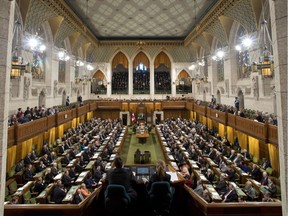 The chamber of the House of Commons is seen during Question Period Wednesday March 27, 2013 in Ottawa. THE CANADIAN PRESS/Adrian Wyld