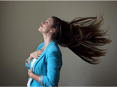 Singer/songwriter Alanis Morissette spoke with National Post writer Ben Kaplan about her new album Havoc and Bright Lights at Toronto's Park Hyatt Hotel, Thursday August 2, 2012.