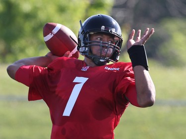 Henry Burris will be on the field for at least two quarters against the Als.
