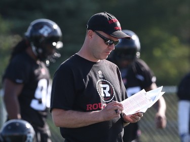 Redblacks head coach Rick Campbell is getting ready for the Montreal Alouettes.