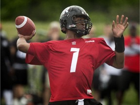 Henry Burris is ready for a bigger test against the Als Friday night.