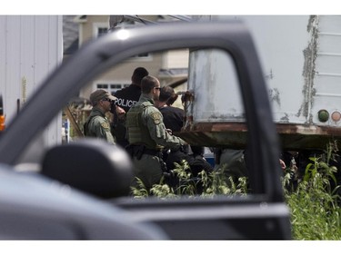 Two Ottawa police tactical officers and three paramedics have been injured in a joint-training exercise with the RCMP that was being conducted Wednesday morning on March Road in Kanata.