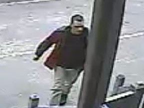 Police are looking for a break-in suspect from a burglary April 29.