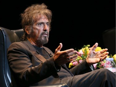 Al Pacino performs on the National Arts Centre  stage in Ottawa on June 26, 2014. (Jana Chytilova / Ottawa Citizen)  ORG XMIT: 0627 Pacino jc16