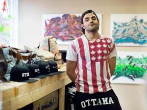 Amirmahdi Hassanzadehzargari is behind Babes & Gents, an Ottawa-based clothing line.