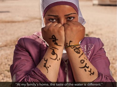 "At my family's home, the taste of the water is different"