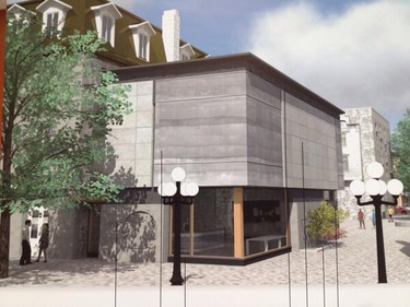 Option 1 proposed by the National Capital Commission for 7 Clarence St.