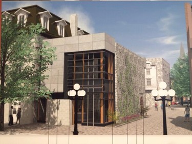 The NCC's 'Option 2' for the soon-to-be-demolished building at 7 Clarence St.