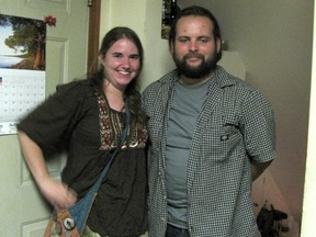 This undated handout photo provided by the Coleman family shows Caitlan Coleman and Joshua Boyle.