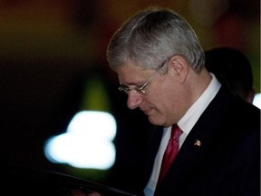 Prime Minister Stephen Harper said in Warsaw, Poland, on Tuesday that that 'we have in our minds pretty clear criteria that would cause us to move to additional levels of sanctions should the situation worsen' but his government refuses to say specifically why it has sanctioned Expobank or another financial institution aside from stating that it is part of a broader effort to pressure Russia into backing down on Ukraine.