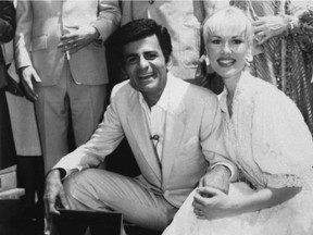 In this April 27, 1981 file photo,  Casey Kasem and his wife Jean smile as he receives his own "Star" on the Hollywood Walk of Fame in Los Angeles. Kasem, the smooth-voiced radio broadcaster who became the king of the top 40 countdown, died Sunday, June 15, 2014, according to Danny Deraney, publicist for Kasem's daughter, Kerri. He was 82.