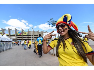 Colombia v Greece - General Views of World Cup 2014 at Mineirao stadium on June 14, 2014 in Belo Horizonte, Brazil.