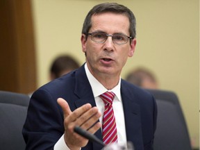 Former Ontario premier Dalton McGuinty appears before the Special Committee on Justice Policy at the Ontario Legislature in Toronto on Tuesday, June 25, 2012.