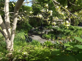 The Unitarian Meditation Garden is open year round, all day.