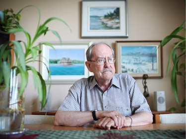 Gregoire Page, 78, is stuck with a hefty hotel bill and what he calls botched repairs on his condo after the building required costly and time consuming repairs to equipment above his top floor condo.