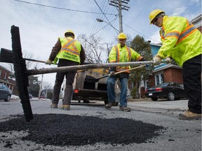Crews have patched more than 126,000 potholes in Ottawa this year.