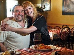 La Porto a Casa owners Ozzie Rossie, who is head chef,  and his wife, Caroline, who manages the front of house. Photo by Julie Oliver/Ottawa Citizen