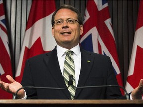 Green Party of Ontario Leader Mike Schreiner launches the party's election platform at Queen's Park in Toronto on Tuesday May 13, 2014.