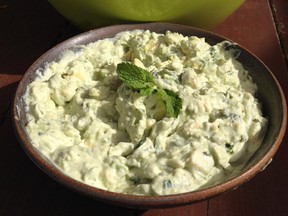 Mint and Avocado Dip is a guacamole-like hit.