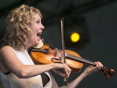 Natalie MacMaster performs on Monday, June 30, 2014 at the TD Ottawa Jazz Festival held at Confederation Park.