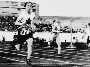 Fanny "Bobbie"  Rosenfield won gold and silver at the 1928 Olympics.