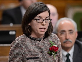 NDP MP Niki Ashton asks a question during question period in the House of Commons on Parliament Hill in Ottawa on Thursday March 7, 2013.