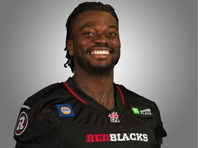 RedBlacks Carlton Mitchell's fear of squirrels goes back to an incident when he was only six years old.