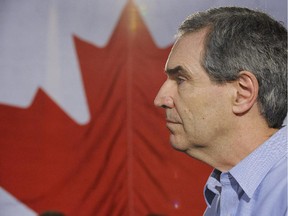 Michael Ignatieff speaks to supporters in North Vancouver, April 17, 2011.