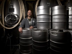 John van Dyk is craft brewer for Covered Bridge Brewing.