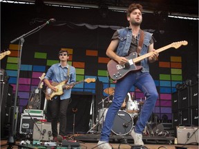 The Arkells on the River stage at Ottawa Bluesfest