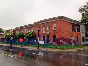 OTTAWA, ON, JUNE 24, 2014: Demolition applications have been filed for Claude Lauzon's properties at 260 Murray St. and 261 to 279 King Edward Ave. (shown). A representative said the landowner intends to build an apartment building there. Carys Mills / Ottawa Citizen