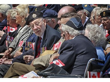 70th Anniversary of D-Day and the Battle of Normandy  commemorative event on June 6, 2014, at the Canada Aviation and Space Museum, in Ottawa.