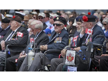 Veterans gather for 70th Anniversary of D-Day and the Battle of Normandy  commemorative event on June 6, 2014, at the Canada Aviation and Space Museum, in Ottawa.