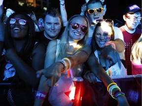 OTTAWA, ONT.: JULY 1, 2013 -- Tiesto performed for an energetic Canada Day crowd at this year's Escapade Music Festival in the Byward Market on July 1, 2013. (David Kawai / Ottawa Citizen)   ASSIGNMENT NO. 113405