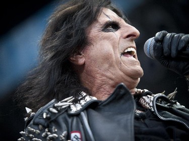 Alice Cooper performs on the Main Stage Bluesfest Saturday July 7, 2012 at Lebreton Flats.