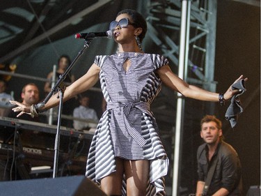 Ms. Lauryn Hill performs as Bluesfest enters day seven of the annual music festival.